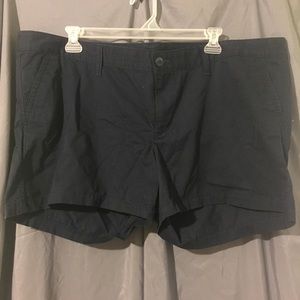 Navy Relaxed Fit Shorts with a 3.5in inseam